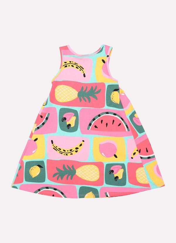 Kyly - Vestido Infantil Menina Fruta Verde 3