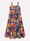 Kyly - Vestido Infantil Menina Frutas Rosa - variação: Azul