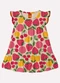 Kyly - Vestido Infantil Menina Frutas Bege - variação: Bege