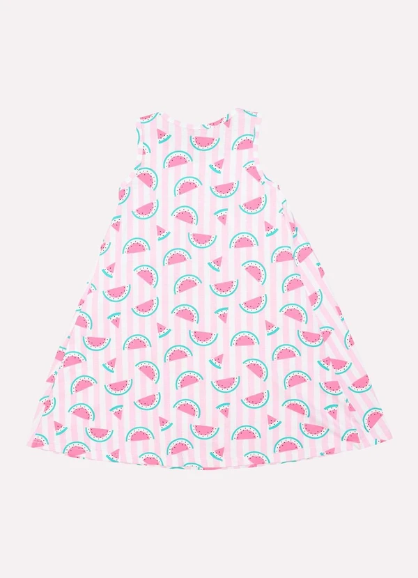 Kyly - Vestido Infantil Menina Godê Rosa 3