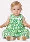 Kyly - Vestido Infantil Menina Godê Verde - variação: Verde