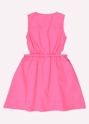 Milon - Vestido Infantil Menina Jeans Jeans - MILON