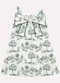 Milon - Vestido Infantil Menina Laço Verde - variação: Verde