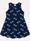 Milon - Vestido Infantil Menina Laços Azul - variação: Azul