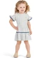 Colorittá - Vestido Infantil Menina Listrado Colorittá Azul - variação: Azul