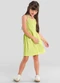 Brandili - Vestido Infantil Menina Listrado Verde - variação: Verde