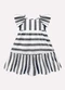 Milon - Vestido Infantil Menina ListrasRosa - variação: Azul