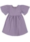 Colorittá - Vestido Infantil Menina Listras Roxo - variação: Roxo