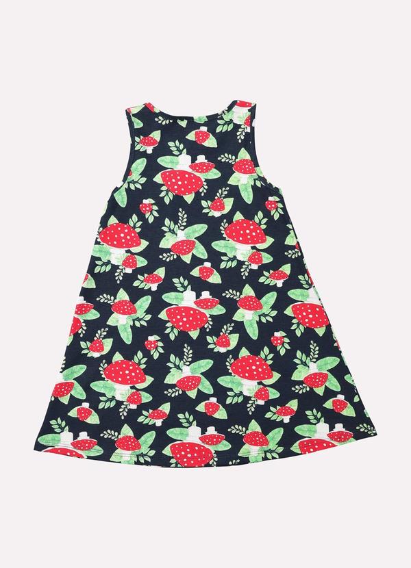 Kyly - Vestido Infantil Menina Natureza Azul 3