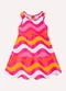 Kyly - Vestido Infantil Menina Ondas Rosa - variação: Rosa