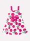 Kyly - Vestido Infantil Menina Póa Branco - variação: Rosa