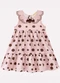 Milon - Vestido Infantil Menina Póas Branco - variação: Rosa