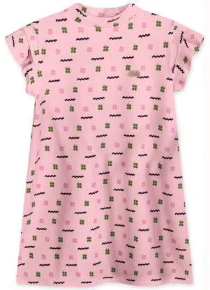 Lilica Ripilica - Vestido Infantil Menina Rosa - LILICA RIPILICA