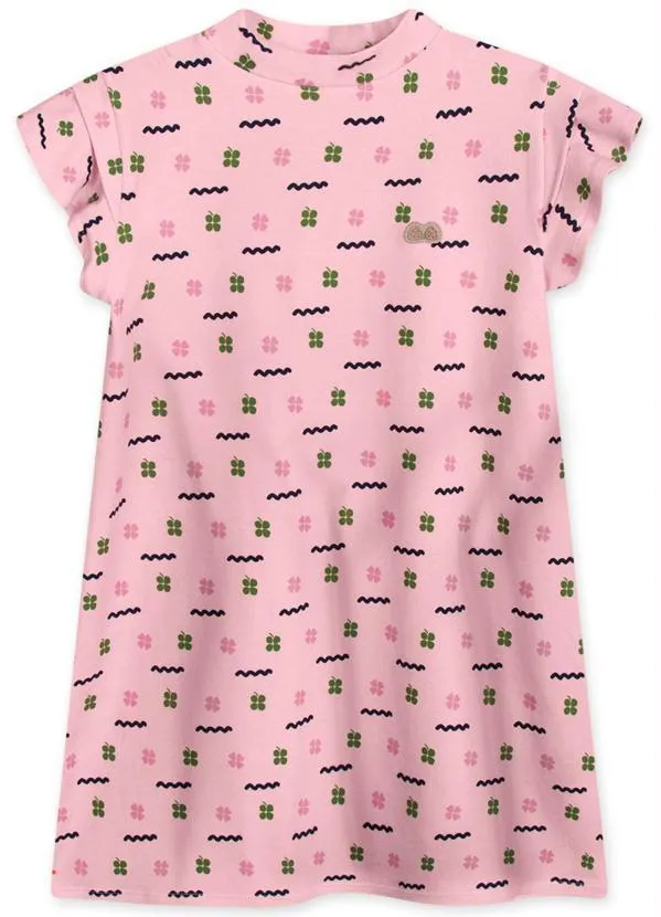 Lilica Ripilica - Vestido Infantil Menina Rosa