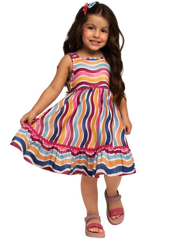 Nanai - Vestido Infantil Menina Rosa