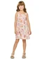 Elian - Vestido Infantil Menina Stamp Bege - variação: Bege