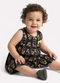Kyly - Vestido Infantil Menina Surf Preto - variação: Preto
