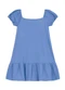 Brandili - Vestido Infantil Menina Texturizado Azul - variação: Azul