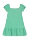 Brandili - Vestido Infantil Menina Texturizado Azul - variação: Verde