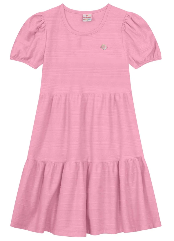 Brandili - Vestido Infantil Menina Três Marias Rosa 2