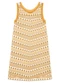 Nanai - Vestido Infantil Menina Tricot Laranja - variação: Amarelo