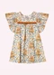 Nanai - Vestido Infantil Menina Ursinhos Amarelo - variação: Branco
