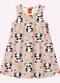 Kyly - Vestido Infantil Menina Ursinhos Marrom - variação: Marrom