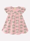 Milon - Vestido Infantil Menina Ursinhos Rosa - variação: Rosa