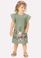 Milon - Vestido Infantil Menina Ursinhos Verde - variação: Verde