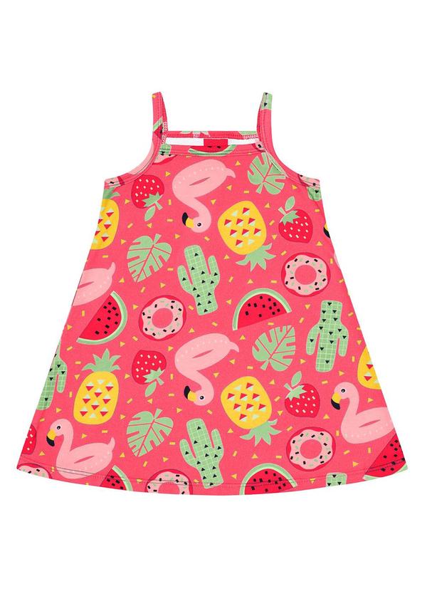 Kyly - Vestido Infantil Menina Vermelho