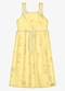 Trick Nick - Vestido Infantil Moletinho Estampado Amarelo - variação: Amarelo