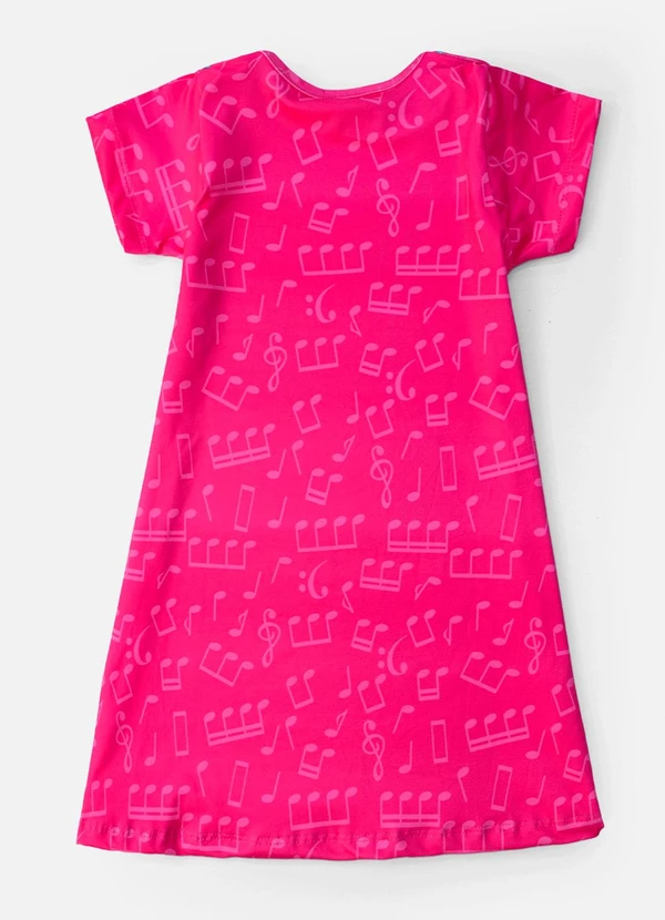 Laluna - Vestido Infantil Music Summer Pink 3