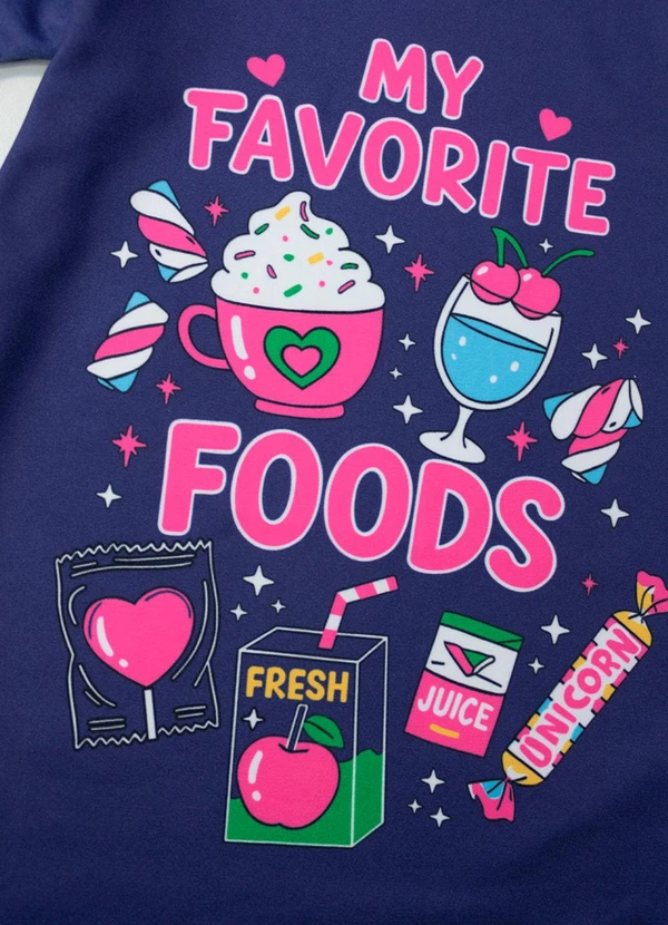 Laluna - Vestido Infantil My Favorite Marinho 4