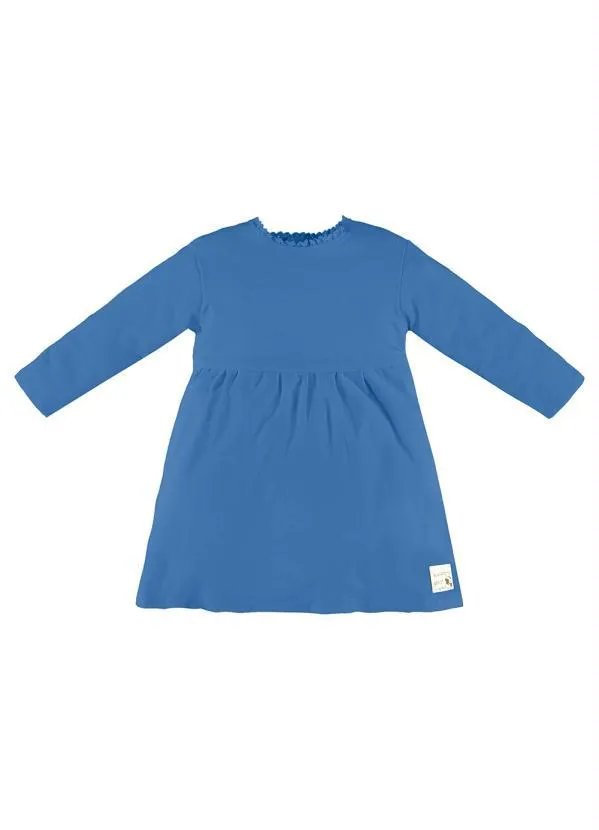 Up Baby - Vestido Infantil Nature Molecotton Azul 2