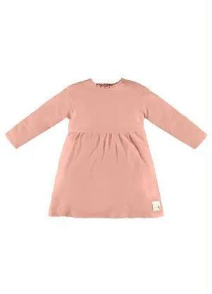 Up Baby - Vestido Infantil Nature Molecotton Rosa - UP BABY