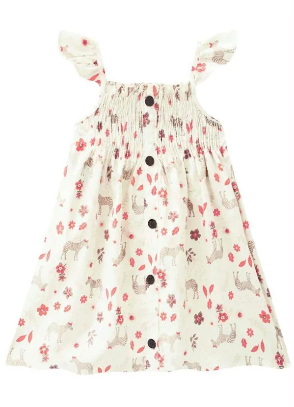 Milon - Vestido Infantil Off White 2