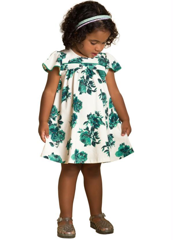 Milon - Vestido Infantil Off White