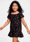 Infinita Cor - Vestido Infantil Oncinha Preto - variação: Preto