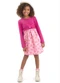 Duduka - Vestido Infantil Peluciado Preto - variação: Rosa