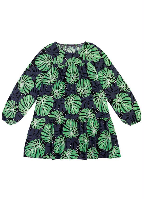 Nanai - Vestido Infantil Preto