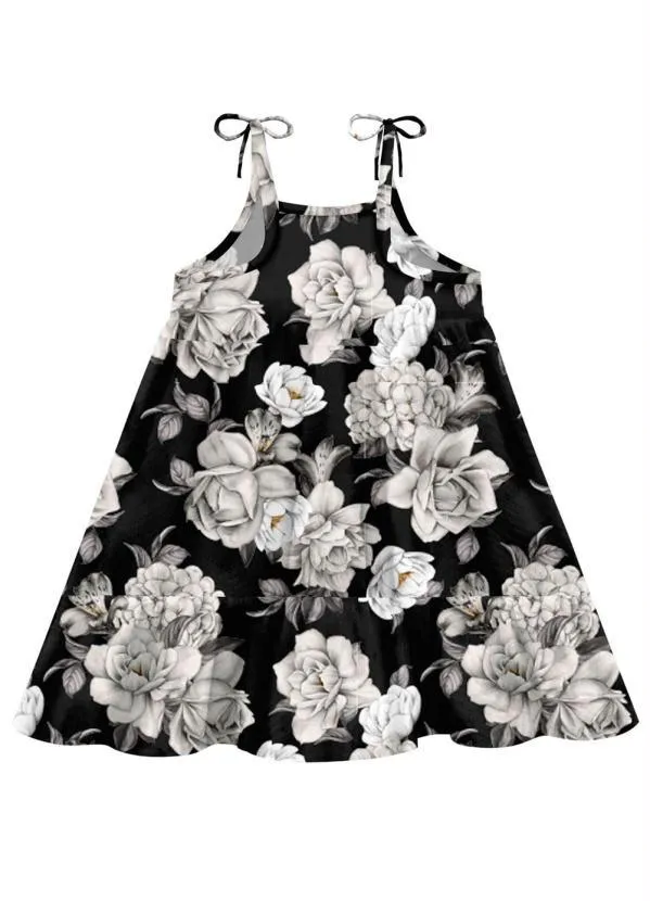 Milon - Vestido Infantil Preto 2