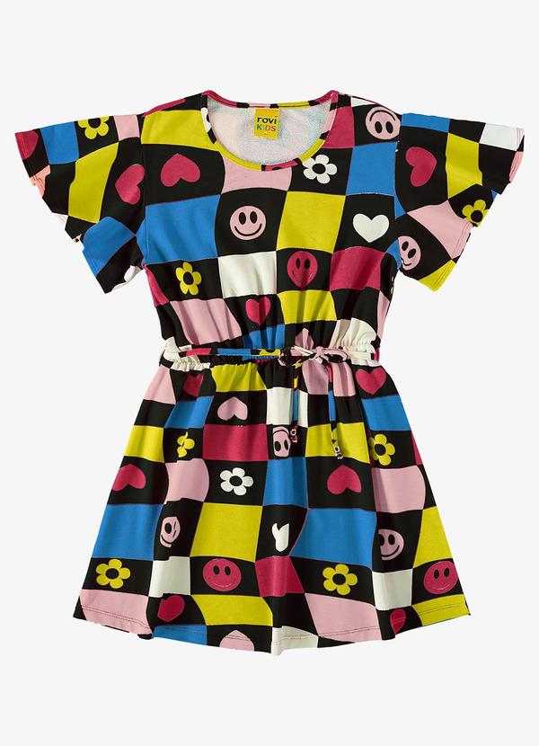 Rovi Kids - Vestido Infantil Preto
