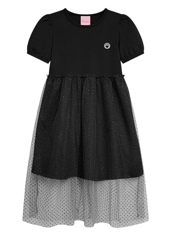 Duduka - Vestido Infantil Preto 2