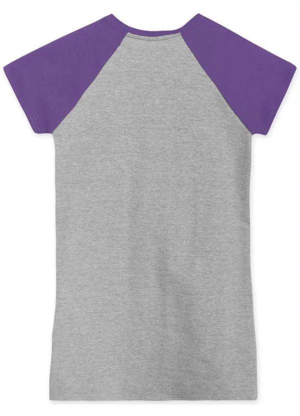 Lilica Ripilica - Vestido Infantil Raglan Branco 4