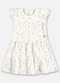 Up Baby - Vestido Infantil Ribana Sustentável Branco - variação: Branco