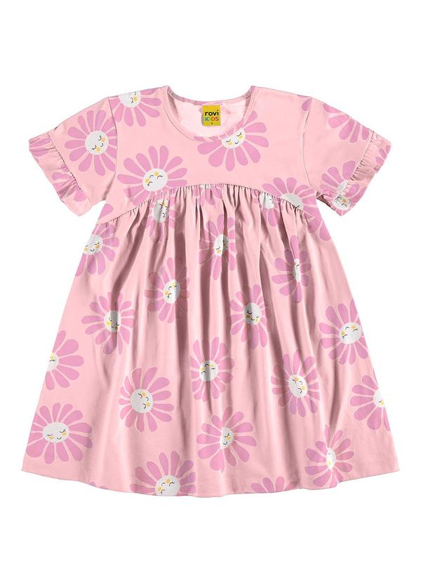 Rovi Kids - Vestido Infantil Rosa