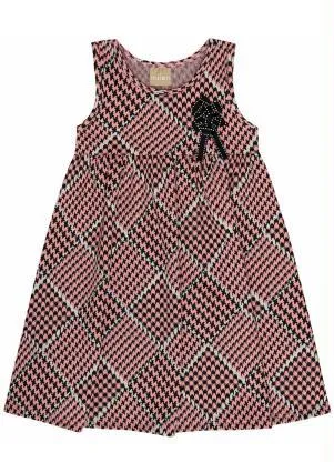 Milon - Vestido Infantil Rosa - MILON