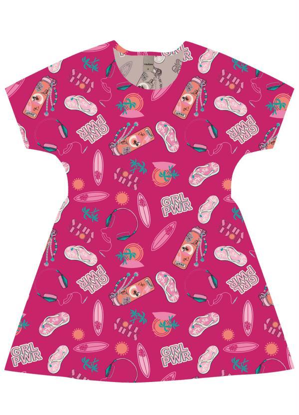 Rovi Kids - Vestido Infantil Rosa
