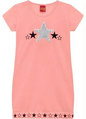 Kyly - Vestido Infantil Rosa - KYLY