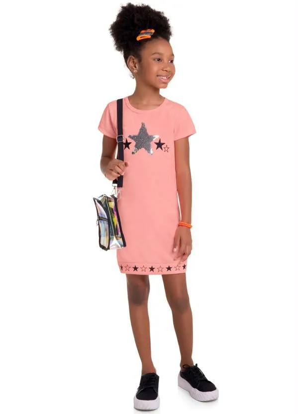Kyly - Vestido Infantil Rosa